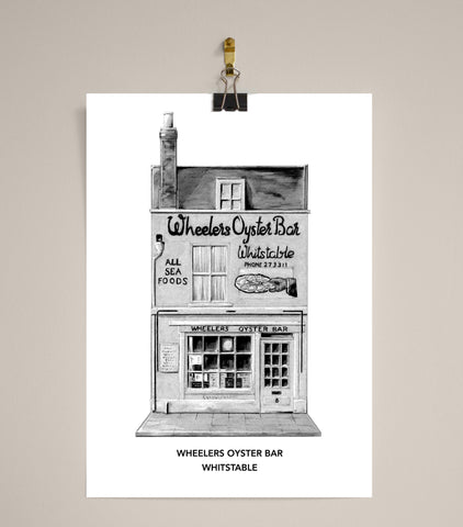 WHEELERS OYSTER BAR B&W